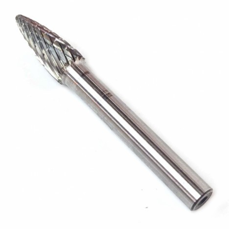 PFERD ดอกเจียรทังสเตนคาร์ไบด์ PFERD RBF MX NCC Tree shape with radius end RBF แกน 6 mm เยอรมันแท้