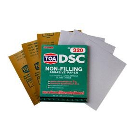 [PSKX149ลดสูงสุด 99 เก็บโค้ดส่งฟรีหน้าร้าน ] TOA กระดาษทรายยูรีเทน ทีโอเอ (มีทุกเบอร์) งานไม้ สีโป๊ งานขัดทั่วๆไป