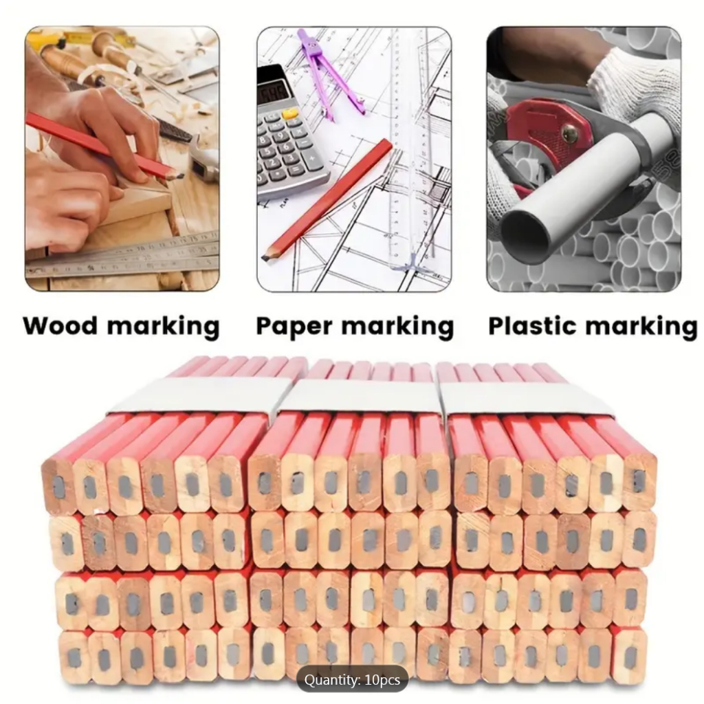 Woodworking Pencil Carpenter Pencil ดินสอช่างไม้