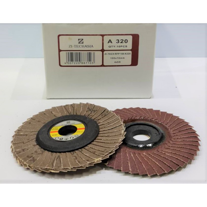 จานทรายซ้อน หลังอ่อน ZI-TECH ขนาด 4" ของแท้ (ราคา/ชิ้น)