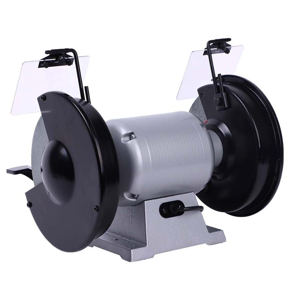 Kyocera  (RYOBI) มอเตอร์หินไฟ เครื่องเจียร์ตั้งโต๊ะ BENCH GRINDER ขนาด 8 นิ้ว (375วัตต์) รุ่น BG-800