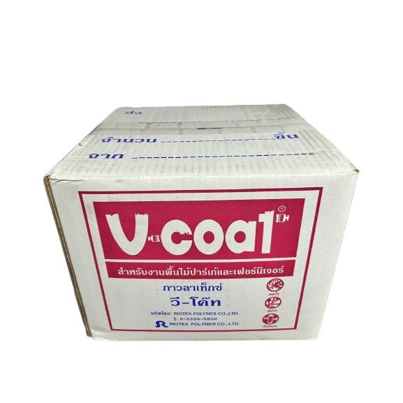 V-coat กาว กาวลาเท็กซ์ วีโค้ท #211  ขนาด กล่อง 10 กก. กาวปูปาเก้ งานไม้ปาร์เก้ และ เฟอร์นิเจอร์ไม้ และ งานเอนกประสงค์