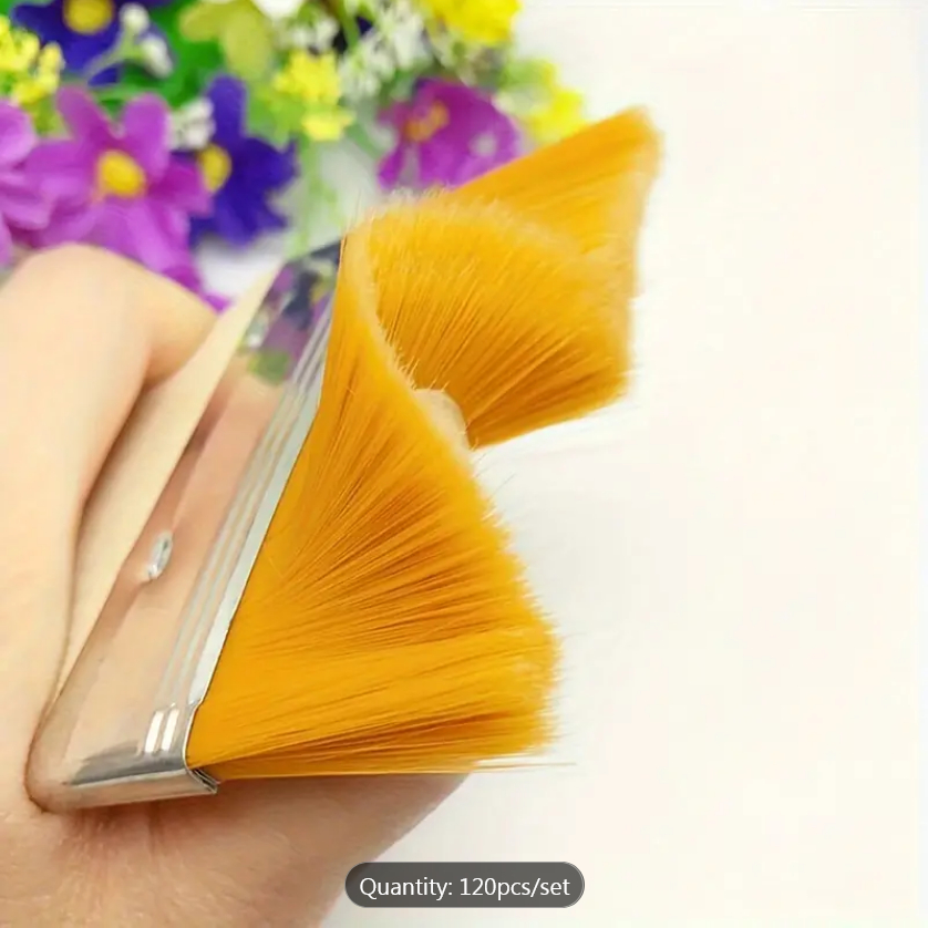 ชุดแปรงทาสีแบบมืออาชีพ แปรงไนลอนขนแข็งพร้อมด้ามจับ สำหรับงาน ศิลปะ DIY.