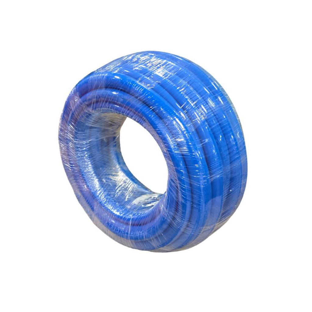 Thai Rubber Hose สายยางสีฟ้าชนิดเนื้อเด้ง ยืดหยุ่นพิเศษ ขนาด 5/8" ยาว 10 เมตร
