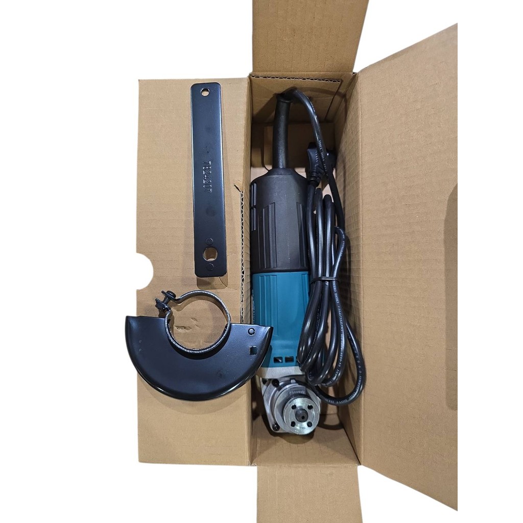 MAKITA เครื่องเจียรไฟฟ้า ขนาด 4 นิ้ว กำลังไฟ 540 วัตต์ รุ่น M0910B ความเร็วรอบตัวเปล่า 12,000 รอบ/นาที สวิตช์ท้าย