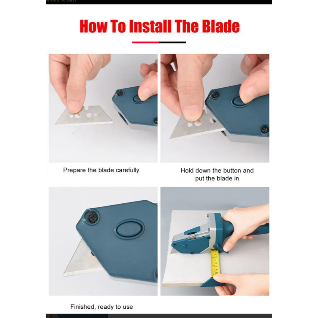 มีดตัดแผ่นยิปซัมบอร์ดอเนกประสงค์ Gypsum Board Cutter