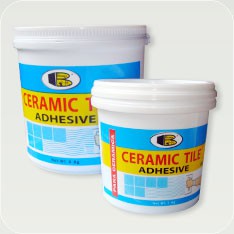Bosny กาวติดกระเบื้องเซรามิค บอสนี่ ขนาด 4 กก. เฉดสี ครีม