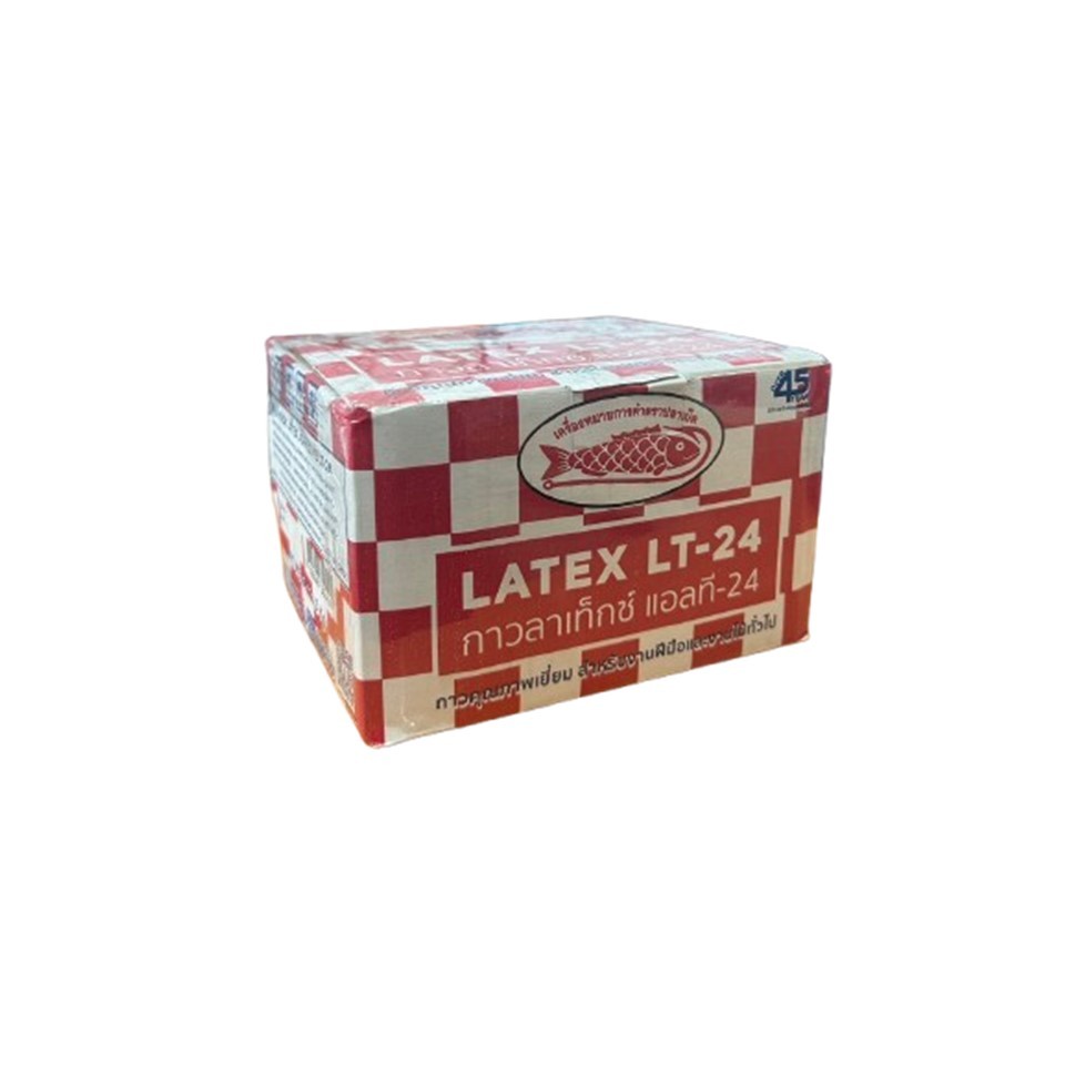 Fish Hook ปลาเบ็ด กาวลาเท็กซ์ LT-24 กาวอเนกประสงค์ ขนาด 1.5 กิโลกรัม (1.5 kg.)