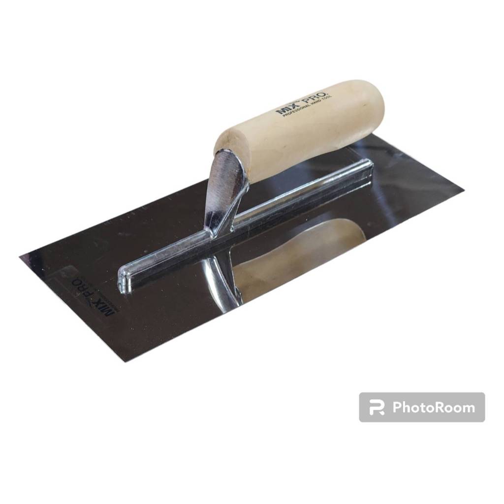 MixPro เกียงโป้ว ยิบซัม แบบไม่มีฟัน Plastering Trowel Stainless Steel 280 X 115
