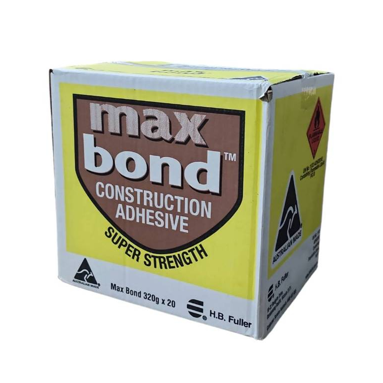 HB Fuller Maxbond (ขายยกกล่อง 20 หลอด) กาวตะปู แมกบอนด์ กาวพลังตะปู จากออสเตรเลีย ขนาด 320g