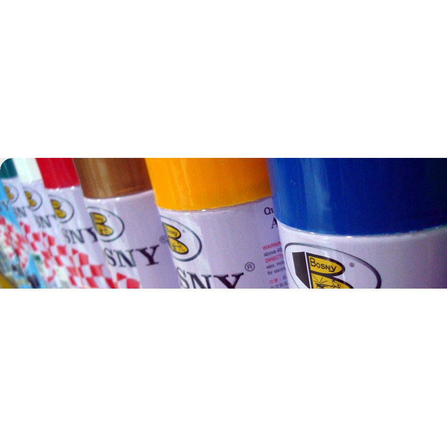 Bosny สีสเปรย์ บอสนี่ "Bosny" ขนาด 400 CC. (No.141-No.352)