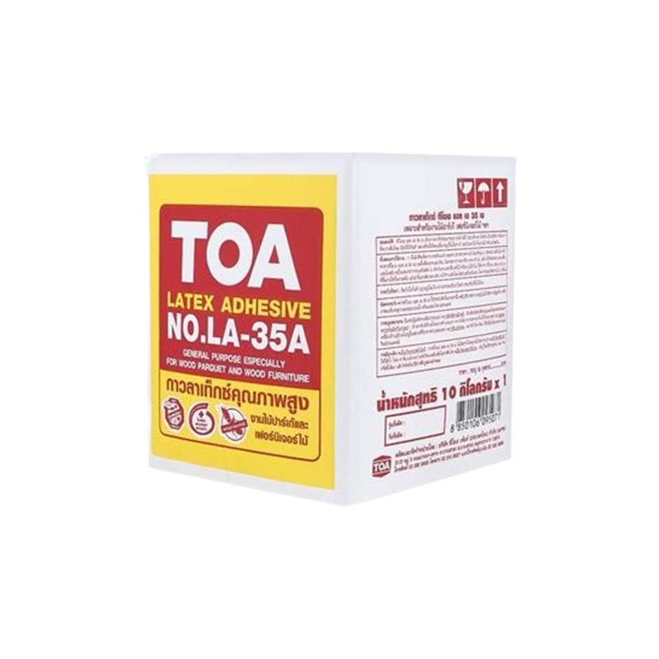 TOA กาวลาเท็กซ์ ปูไม้ปาร์เก้ กาวทาไม้ ทีโอเอ TOA LA-35A (10 กก.)