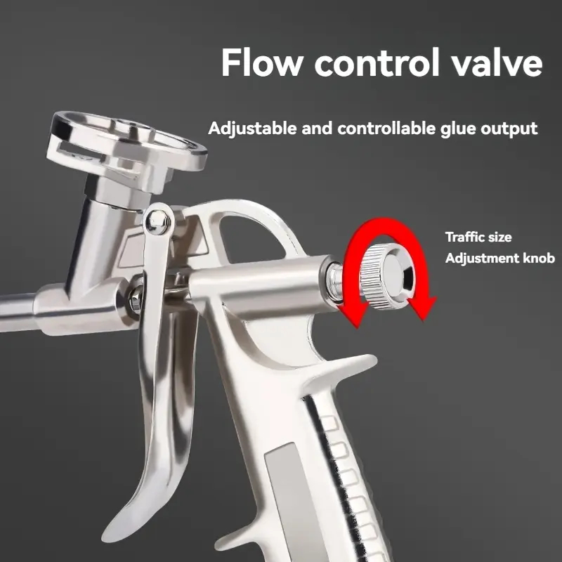 ปืนยิงโฟม (Foam Gun) รุ่น Metal Pro - สำหรับงานอุดรอยรั่ว ฉีดช่องว่าง และติดตั้งวงกบมืออาชีพ