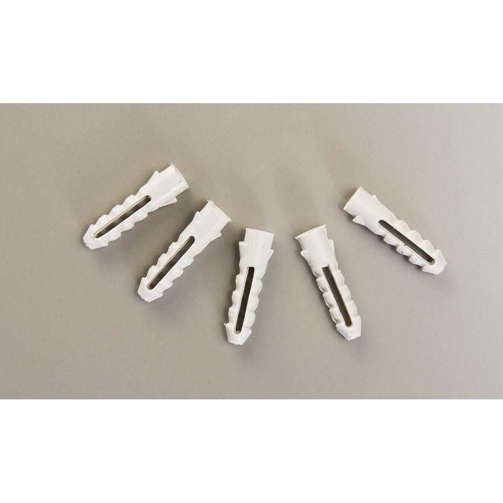 NANO พุกพลาสติก เบอร์ 7 สีขาว Plastic Rawl Plugs จำหน่าย 20 กก./5 กก./1 กก.