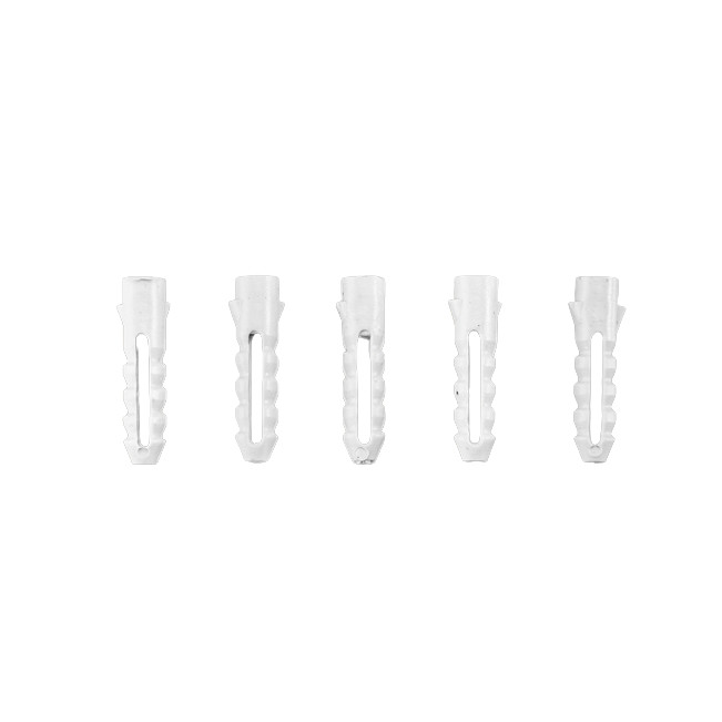 NANO พุกพลาสติก เบอร์ 7 สีขาว Plastic Rawl Plugs จำหน่าย 20 กก./5 กก./1 กก.