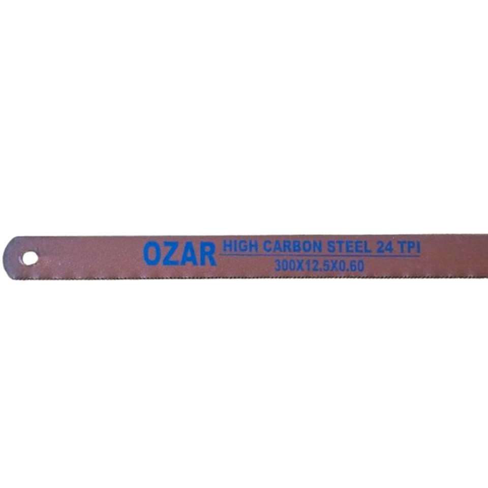 Ozar ใบเลื่อยตัดเหล็ก (1ใบ) ตัดท่อพีวีซี ขนาด 12.5 นิ้ว 18ฟัน/24ฟัน