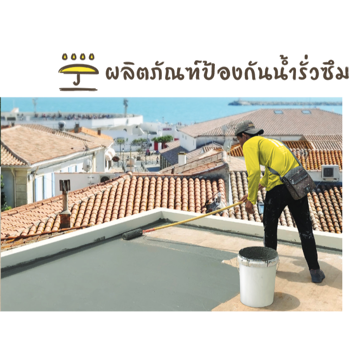 Weber เวเบอร์ดราย วันเค เฟล็กซ์ชิลด์ ขนาด 4 กก. ซีเมนต์กันซึมชนิดยืดหยุ่นสูง แบบส่วนผสมเดียวทนต่อสภาวะ อากาศ