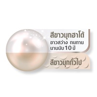 Hato สีขาวมุก ฮาโต้ ขาวสว่าง สีขาวประกายมุก เฉดพิเศษ Super Premium Grade ขนาด 1/4 Gallon แกลลอน