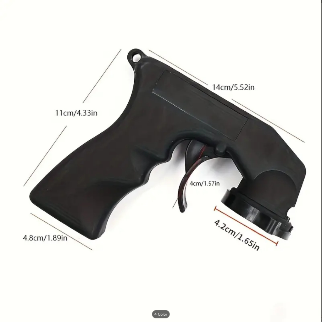 ปืนพ่นสีสเปรย์​ Spray​ Gun (สีเดียว) ปืนพ่นใช้กับกระป๋องสีสเปรย์ ใช้ได้กับสีสเปรย์ทุกยี่ห้อ