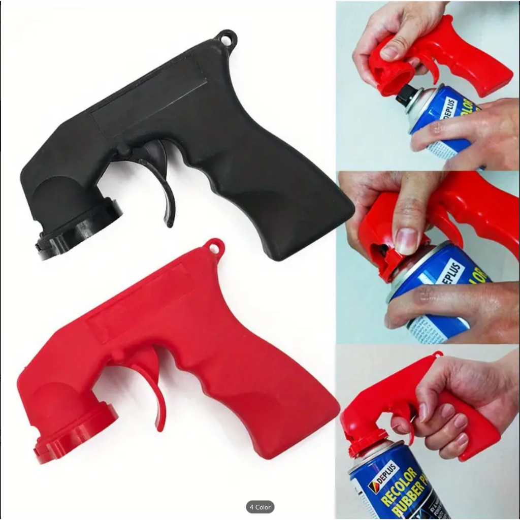 ปืนพ่นสีสเปรย์​ Spray​ Gun (สีเดียว) ปืนพ่นใช้กับกระป๋องสีสเปรย์ ใช้ได้กับสีสเปรย์ทุกยี่ห้อ