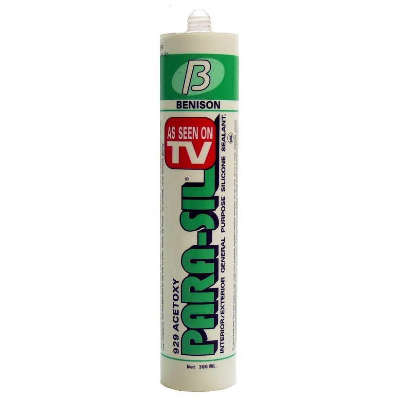 PARASIL [ยกกล่อง 24 หลอด] กาวซิลิโคนซีลแลนท์ พาราซิล 929 300กรัม