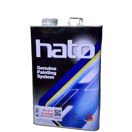 ็HATO Gold ทินเนอร์อะคริลิก ฮาโต้ TG-04 สำหรับผสมสีทอง สูตรน้ำมัน 1 แกลลอน [3.5 ลิตร]