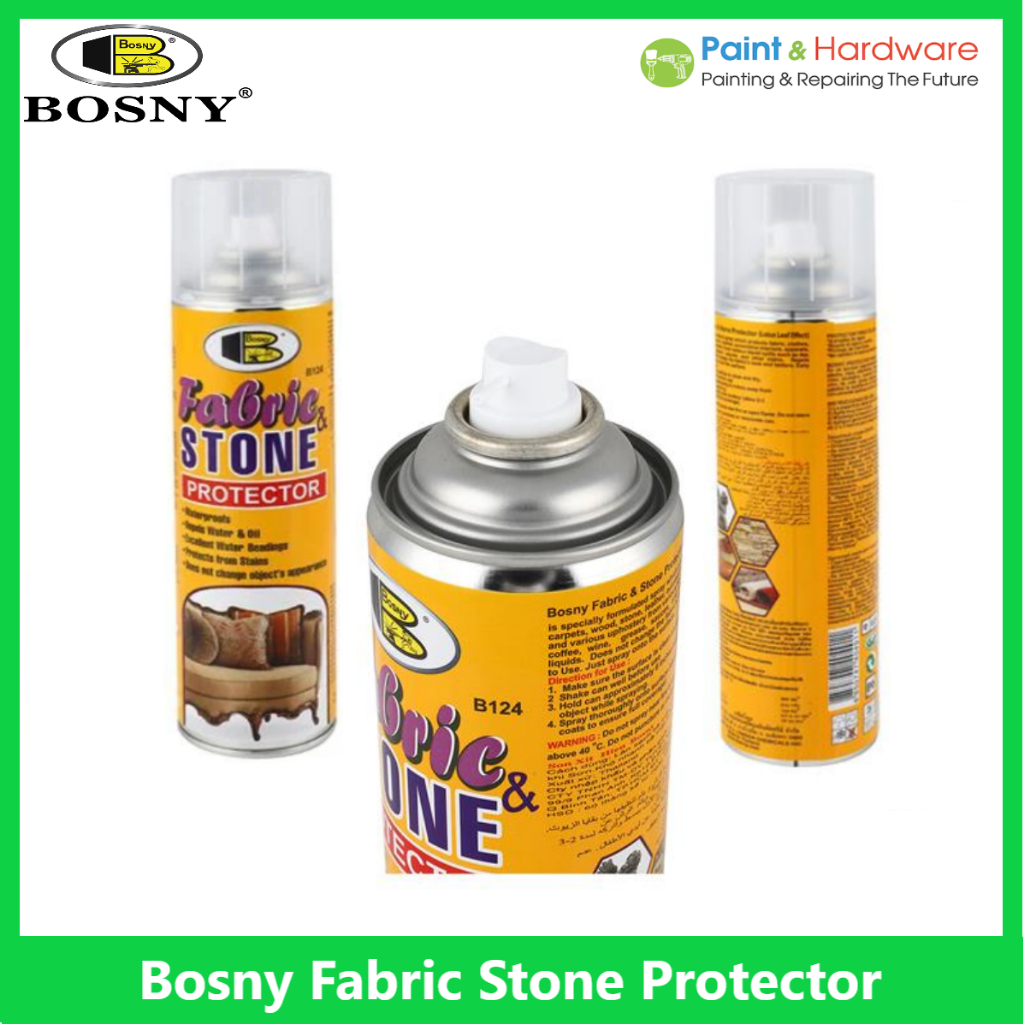 สเปรย์กันเปียก "Bosny" ขนาด 600 CC. บอสนี่ สเปรย์กันเปียกแฟบริคแอนด์สโตน โพรเท็กเตอร์
