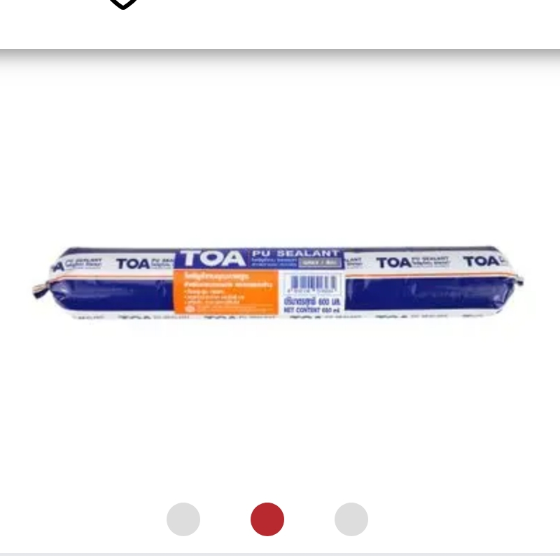 TOA PU Sealant ทีโอเอ พียู ซีลแลนท์ ขนาด 600 ml. (แหนม)