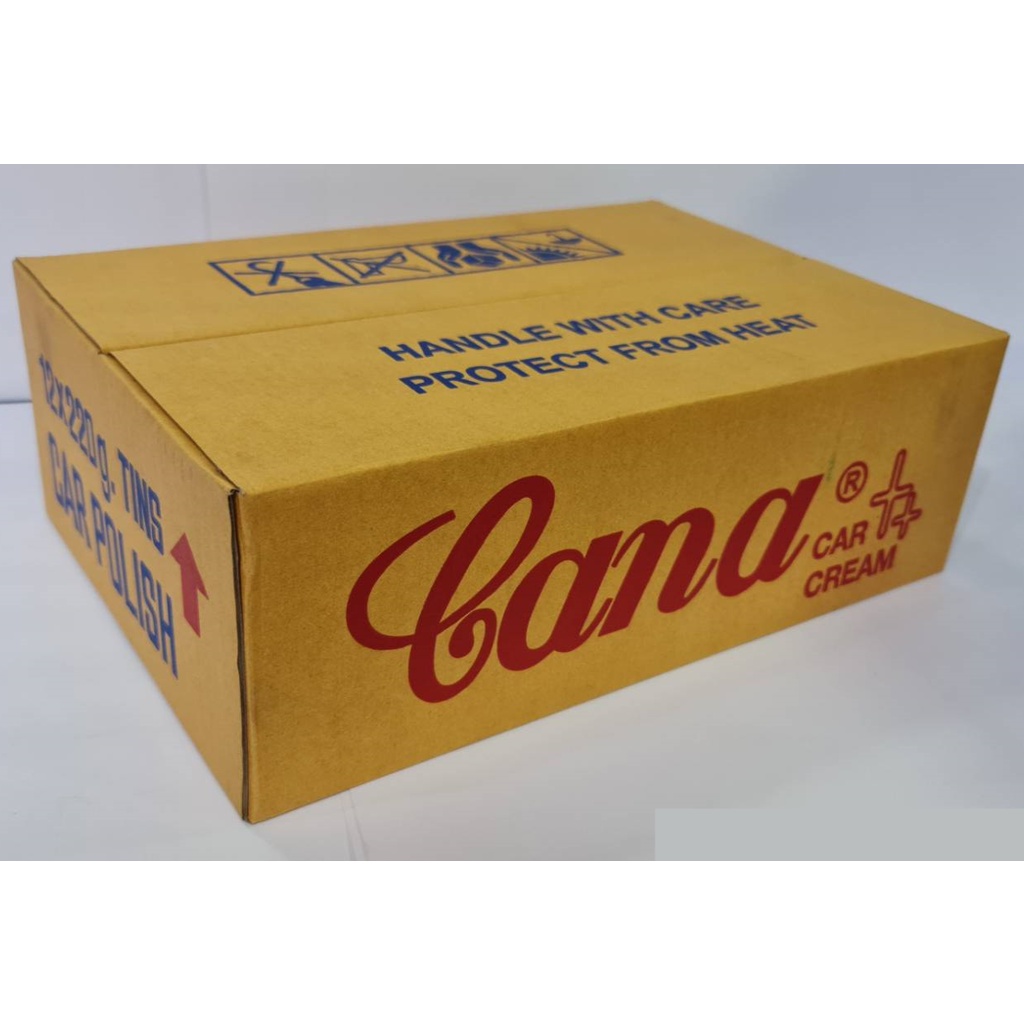 กาน่า [ขายยกโหล] ครีมขัดเงารถ 200 กรัม Cana cream คาน่า ครีมขัดรถยนต์ กาน่า ขัดรถ ครีมขัดสีรถ ยาขัดเงา - 12 กระป๋อง ครีม
