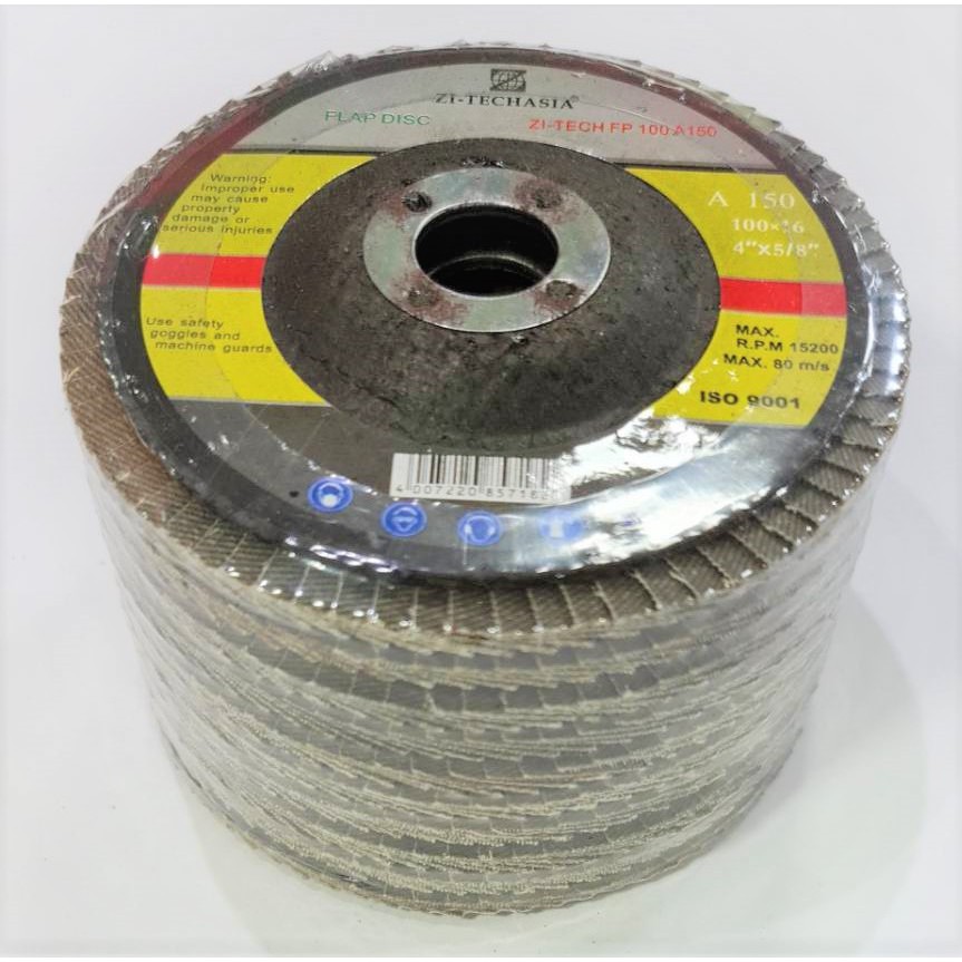 จานทรายซ้อน หลังแข็ง ZI-TECH ขนาด 4" ของแท้ (ราคา/ชิ้น)
