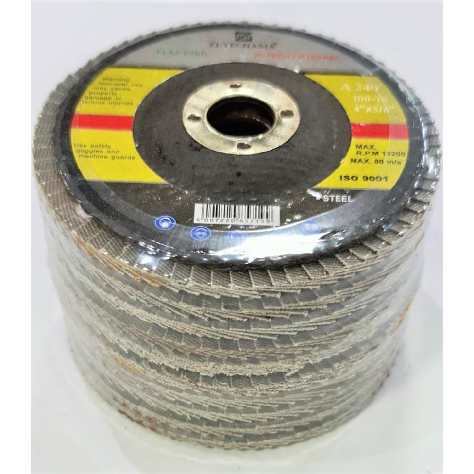 จานทรายซ้อน หลังแข็ง ZI-TECH ขนาด 4" ของแท้ (ราคา/ชิ้น)