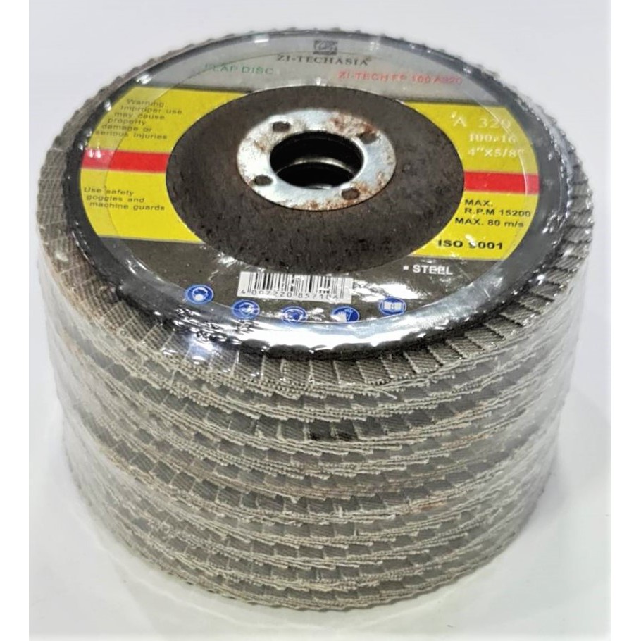 จานทรายซ้อน หลังแข็ง ZI-TECH ขนาด 4" ของแท้ (ราคา/ชิ้น)