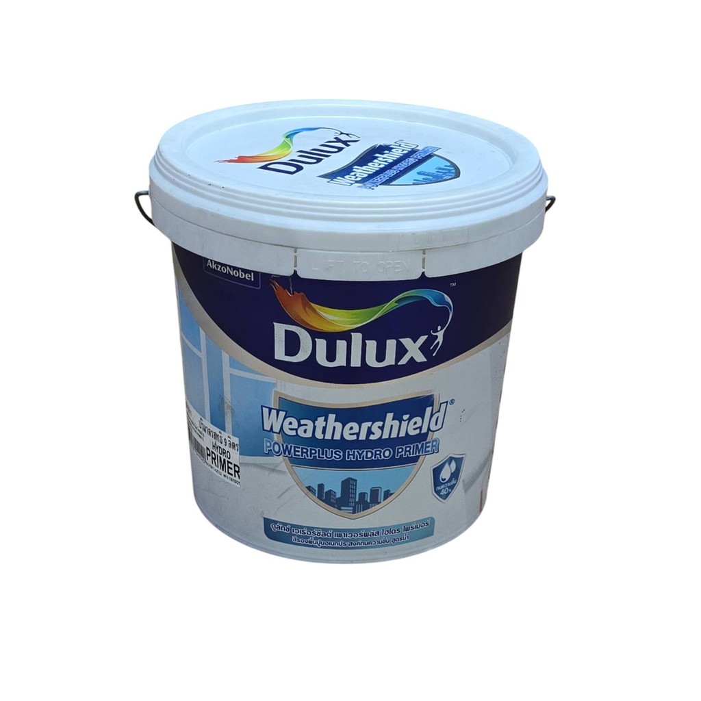 ICI Dulux Weathershield Powerplus Hydro Quick Primer สีรองพื้นปูนอเนกประสงค์ ปูนสด ปูนเก่า ปูนใหม่ สูตรน้ำ ขนาด 9 ลิตร