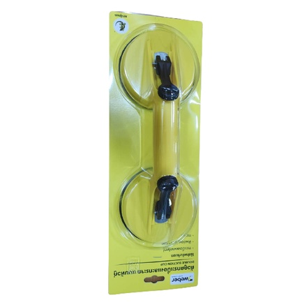 Weber ตัวดูด กระเบื้อง และ กระจก แบบหัวคู่ เวเบอร์ Double Suction Cup ตัวดูดกระจก 2 ขา ตัวดูด 2 ถ้วย