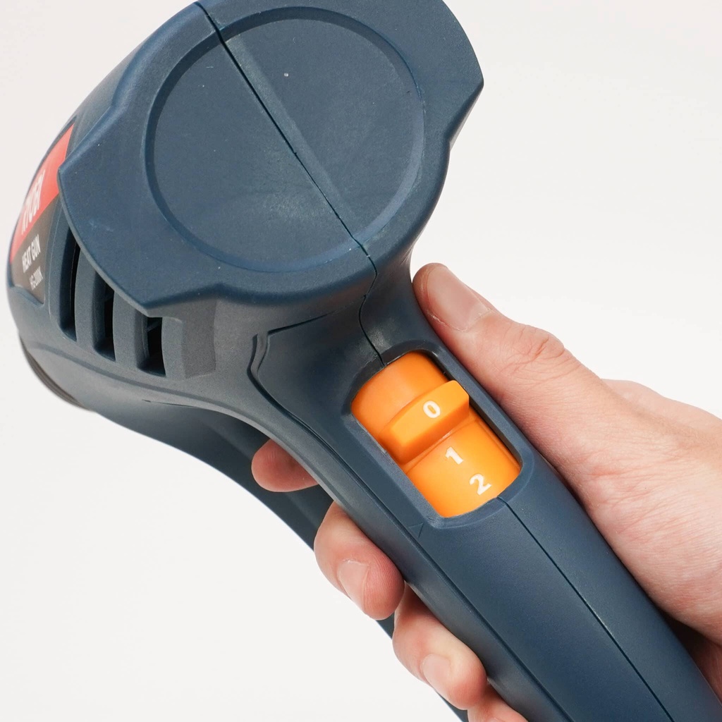 RYOBI เครื่องเป่าลมร้อน เครื่องเป่าลม เรียวบิ รุ่น HG-2000K 2000W HEAT GUN พร้อมอุปกรณ์เสริม