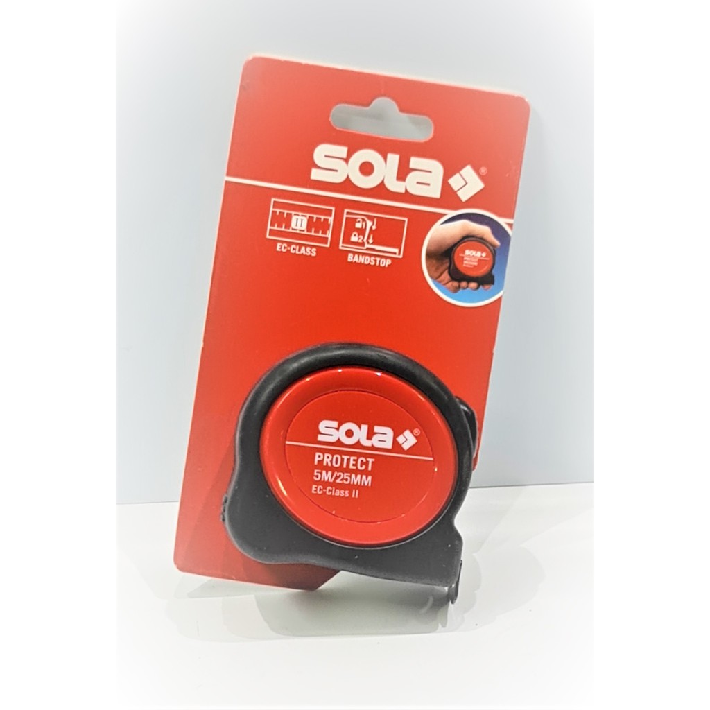 ตลับเมตร SOLA รุ่น PROTECT Made in Austria ขนาด 5M/19MM