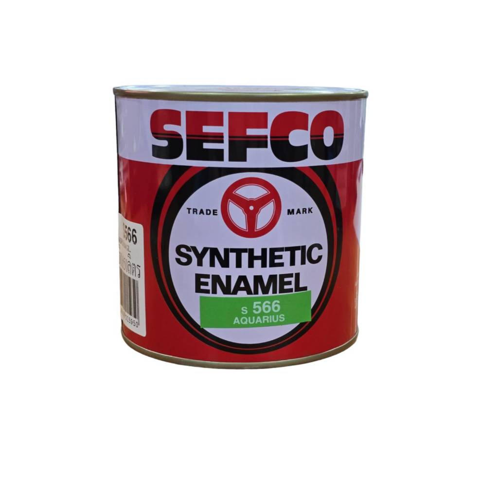 Sefco สีเคลือบเงา สีน้ำมัน เซฟโก้ สำหรับภายนอกและภายใน ขนาด 3.40 ลิตร (1 แกลลอน)