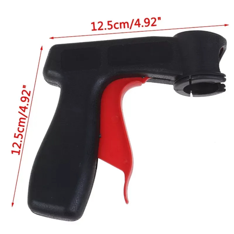 ปืนพ่นสีสเปรย์​ Spray​ Gun (2 สี) ใช้กับกระป๋องสีสเปรย์ ทุกยี่ห้อ และสเปรย์หล่อลื่นเอนกประสงค์