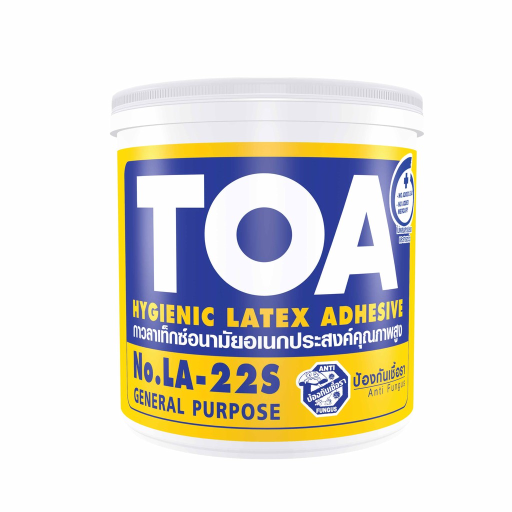 TOA กาวลาเท็กซ์ ทีโอเอ TOA LA-22S ขนาด 1.8 กก.