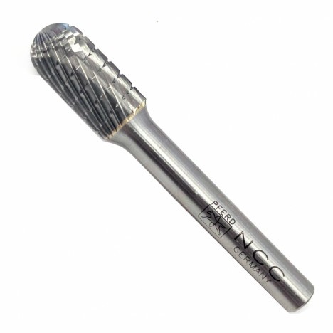 PFERD ดอกเจียรทังสเตนคาร์ไบด์ PFERD WRC MX NCC Cylindrical shape with radius end WRC 6-16mm. แกน 6 mm เยอรมันแท้