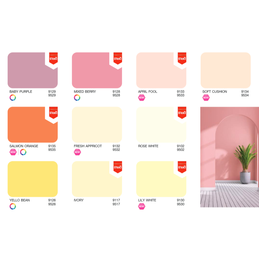 Nipponpaint Junior 99 Interior Matt สีน้ำ นิปปอน จูเนียร์ 99 ภายใน ด้าน ถัง ใหญ่ [17.5 ลิตร]