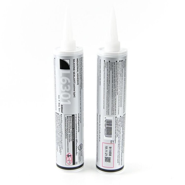 DEXERIALS กาวซิลิโคน L6301 (DEXERIALS) เด็คซีเรียล Made in Japan 330ml.(ราคา/หลอด)