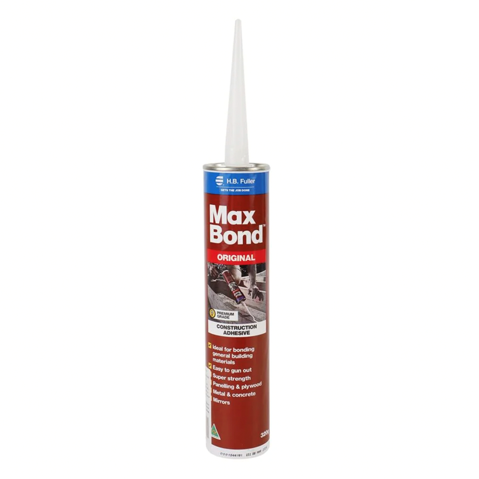 Pre-Order Maxbond [ขายยกกล่อง 20 หลอด] กาวตะปู แมกบอนด์ กาวพลังตะปู จากออสเตรเลีย 320g.