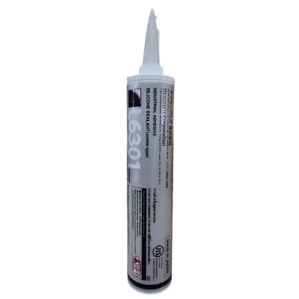 DEXERIALS [ยกกล่อง 10 หลอด] กาวซิลิโคน L6301 เด็คซีเรียล Made in Japan 330ml.(ราคา/กล่อง)