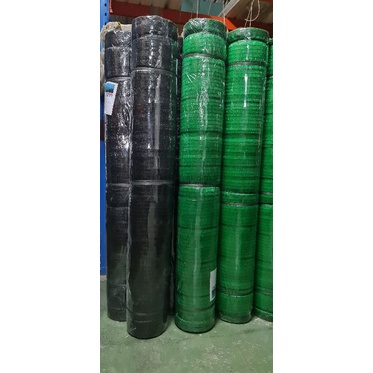 UES ตาข่ายกรองแสง สแลน (ขายยกม้วน) กว้าง 2 ม.x ยาว 100 ม. สแลนกรองแสง 50%,60%,70%,80% ตาข่ายกันแดด