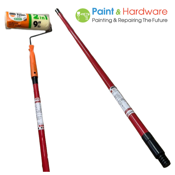 ด้ามต่อลูกกลิ้งทาสี Painto รุ่น Supersave ขนาด 2 เมตร ( 1.18 - 2.08 เมตร ) สีส้ม