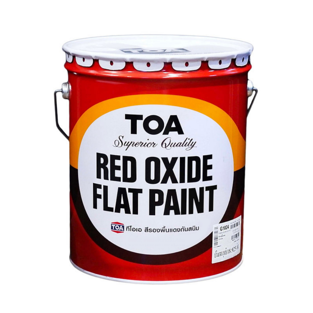 TOA G1024 Red Oxide Primer รองพื้นกันสนิมแดงทีโอเอ G 1024 พรีเมี่ยมเกรด