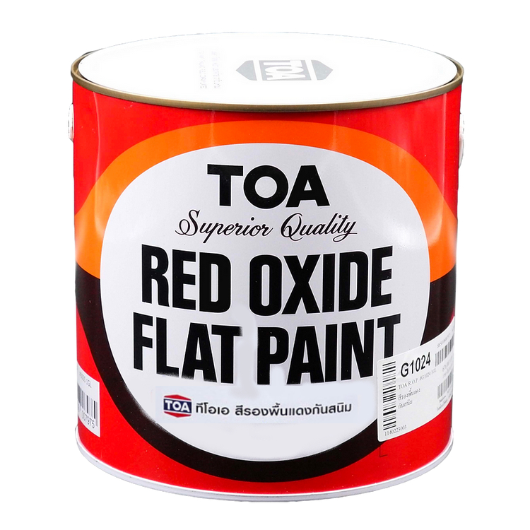 TOA G1024 Red Oxide Primer รองพื้นกันสนิมแดงทีโอเอ G 1024 พรีเมี่ยมเกรด