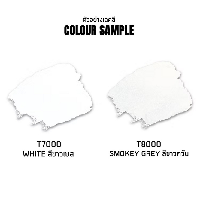 Captain Travo Self-Priming Ceiling Paint 2in1 กัปตัน ทราโว่ ทูอินวัน สีทาฝ้ามีรองพื้นในตัว เกรด12 ปี