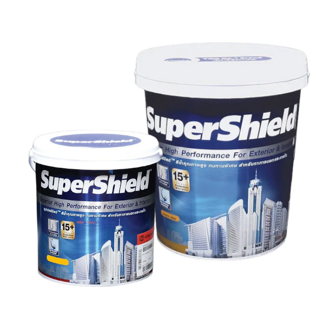 TOA supershield สีรองพื้นปูนใหม่กันด่าง ทีโอเอ ซูเปอร์ชิลด์ สีเกรด ULTRA PREMIUM 15 ปี